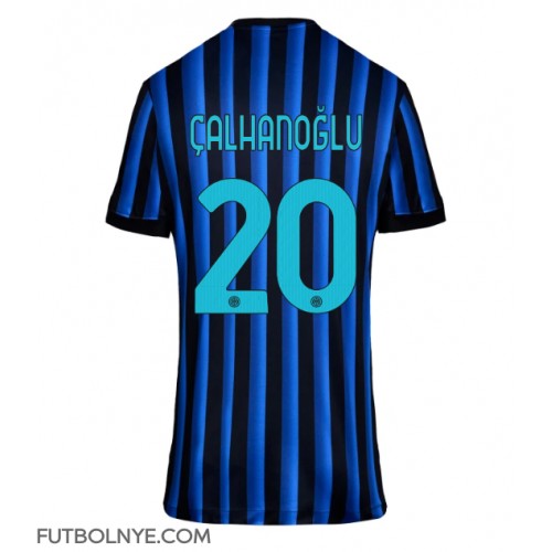Camiseta Inter Milan Hakan Calhanoglu #20 Primera Equipación para mujer 2025-26 manga corta
